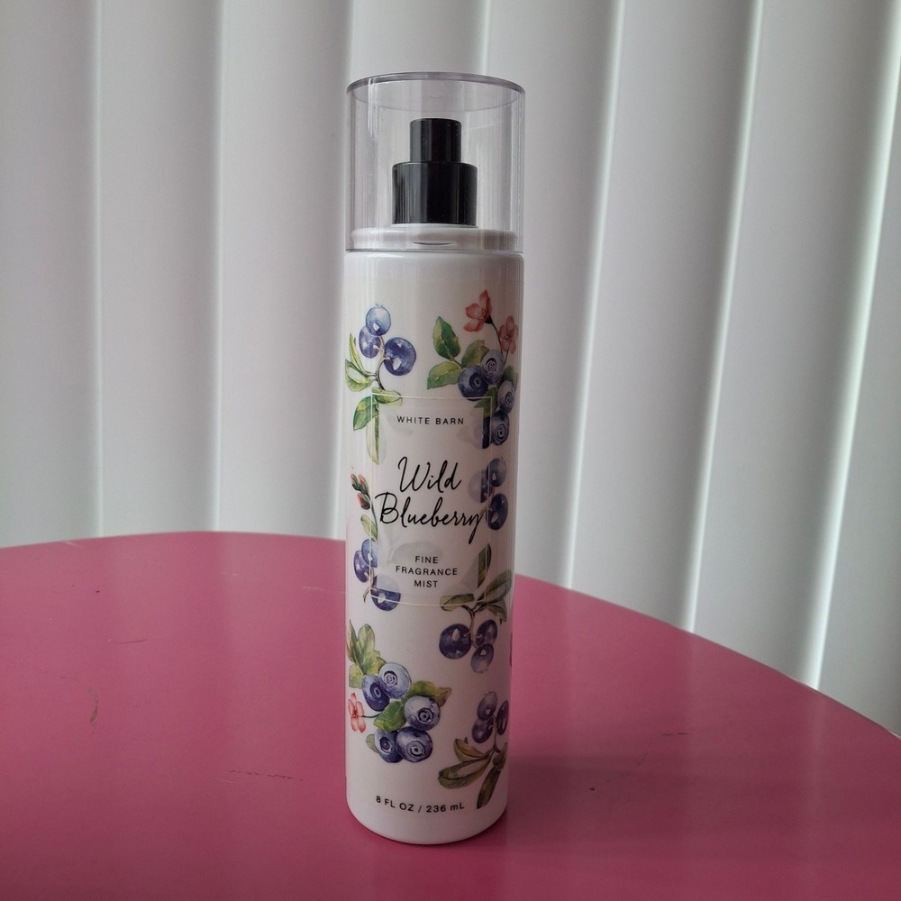 White Barn WILD BLUEBERRY Fine Fragrance Mist 8 oz Bath & Body Works